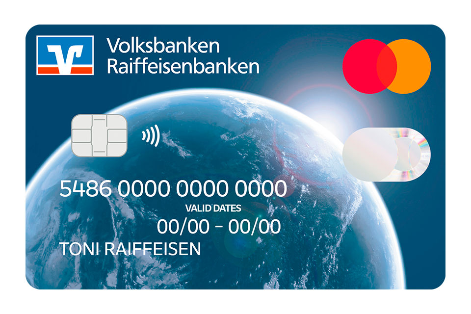 Kreditkartenabbildung Heimatplanet als Mastercard