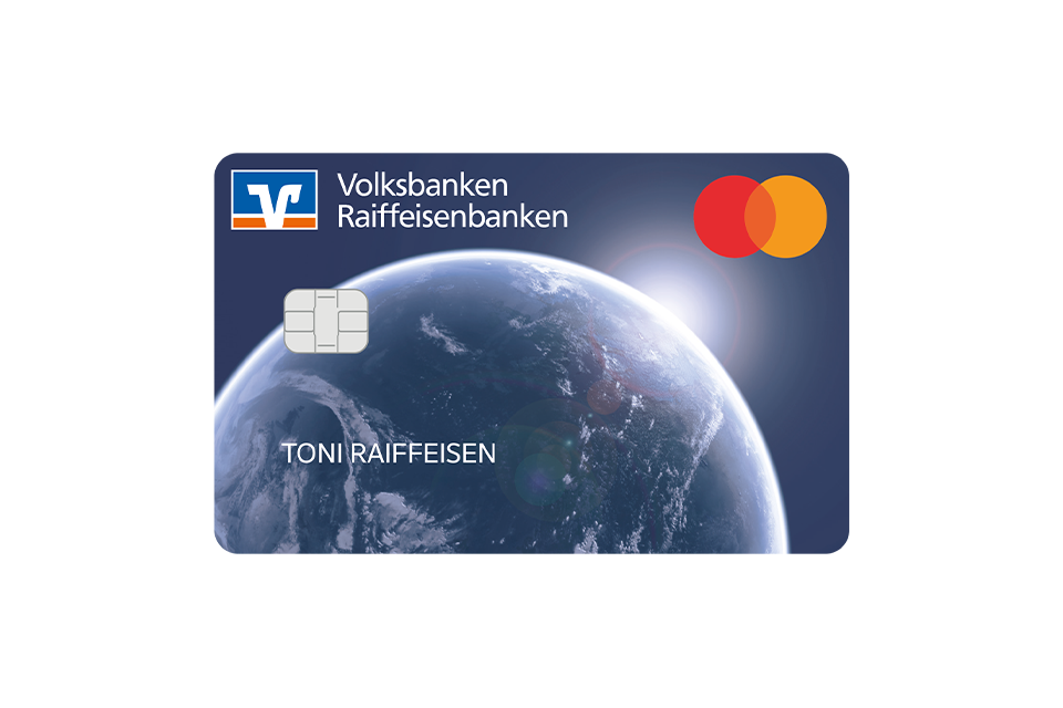 Kreditkartenabbildung Heimatplanet als Mastercard