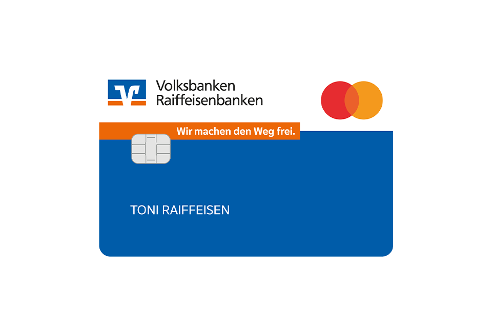 Kreditkartenabbildung Standard als Mastercard
