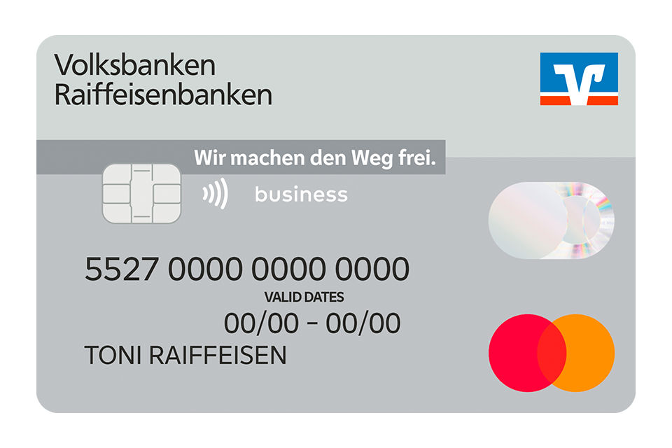 Kartenabbildung der BusinessCard Basic als Mastercard