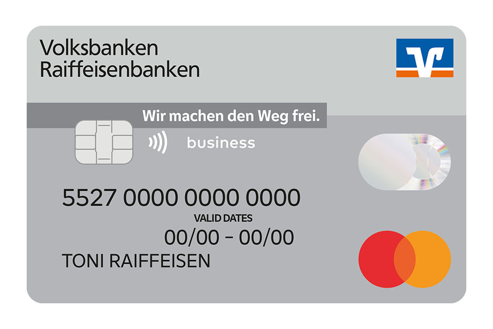 Kartenabbildung der BusinessCard Direct als Mastercard