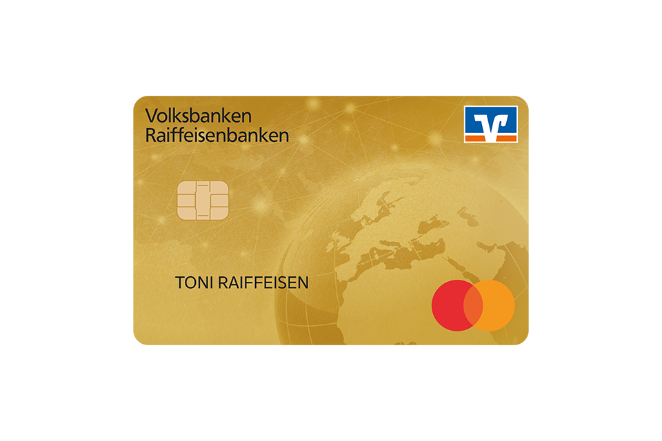Kartenabbildung der BusinessCard Gold von Mastercard