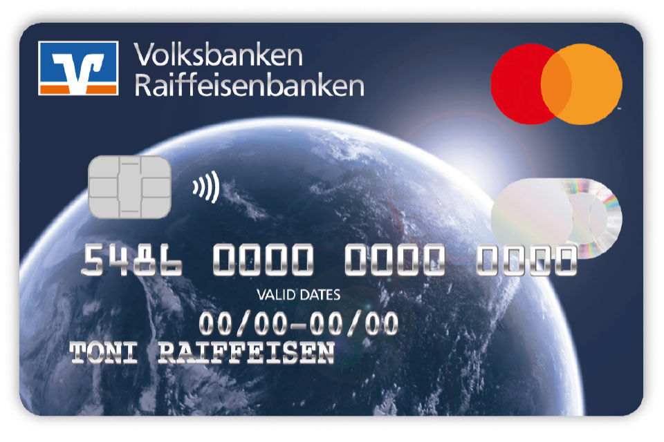 Kreditkartenabbildung Heimatplanet als Mastercard