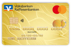 Kartenabbildung der BusinessCard Gold als Mastercard