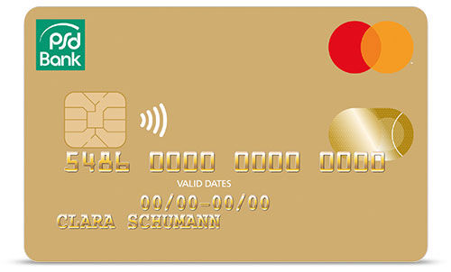 Grafik der PSD GoldCard