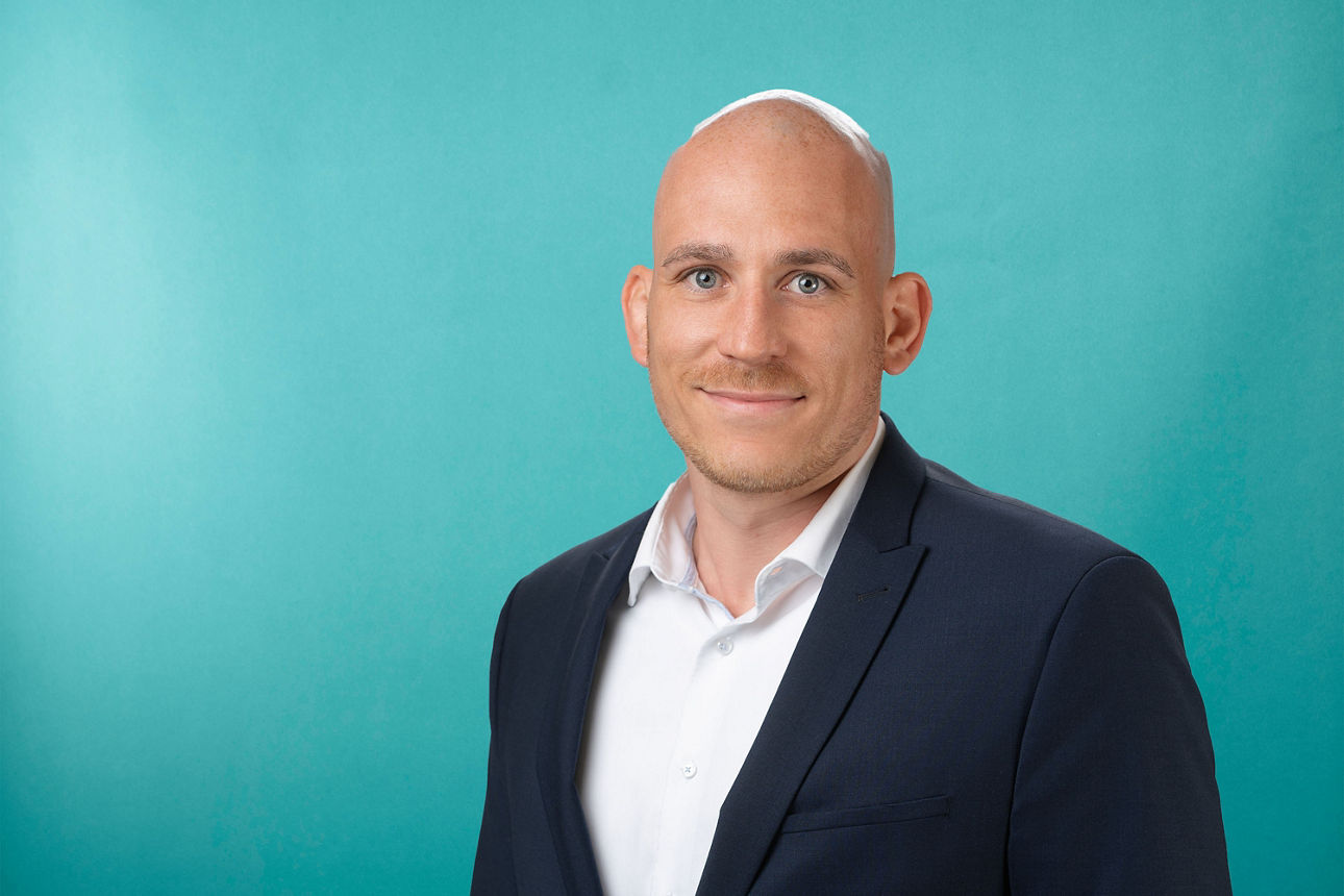 Porträt von Maximilian Musel - Gewerbekundenberater bei der VR RegionalBank