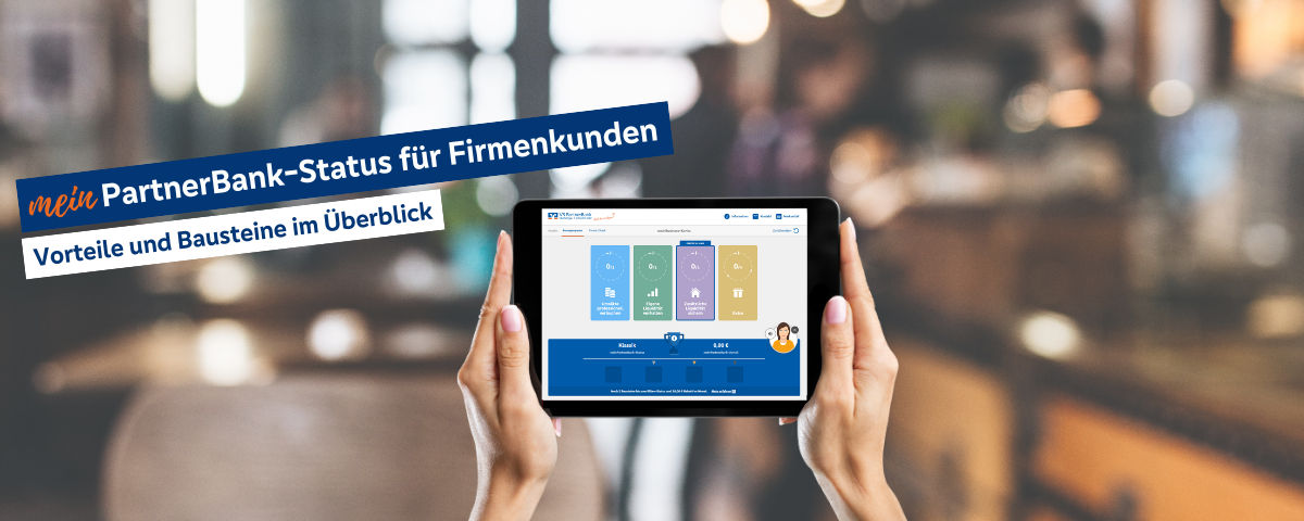 meinPartnerBank-Status für Firmenkunden