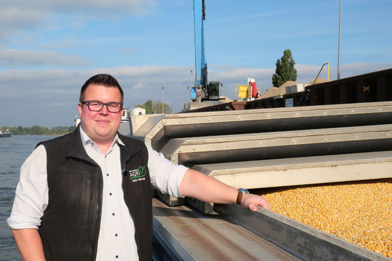 Robin Nienhaus aus Dingden. Er ist Mitglied unserer Bank seit 2015.