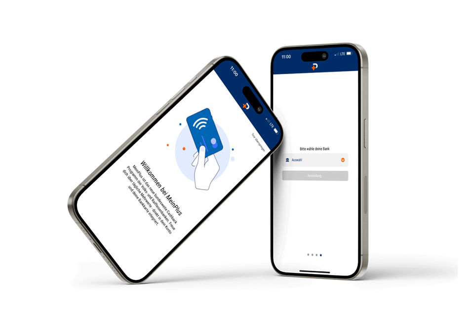 Zwei Ansicht von einem Handy