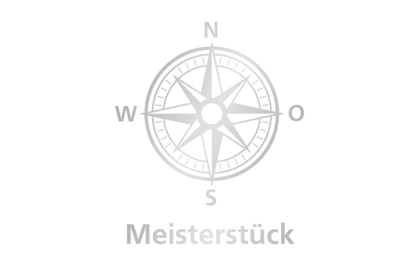 Meisterstück Logo in silber