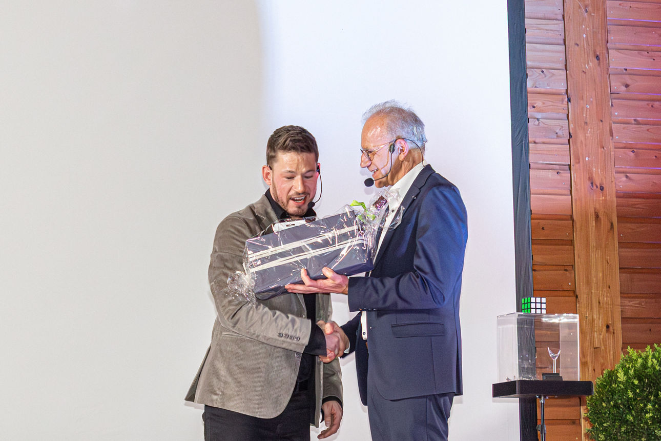 v.l.n.r.: Andreas Axmann und Helmut Euler