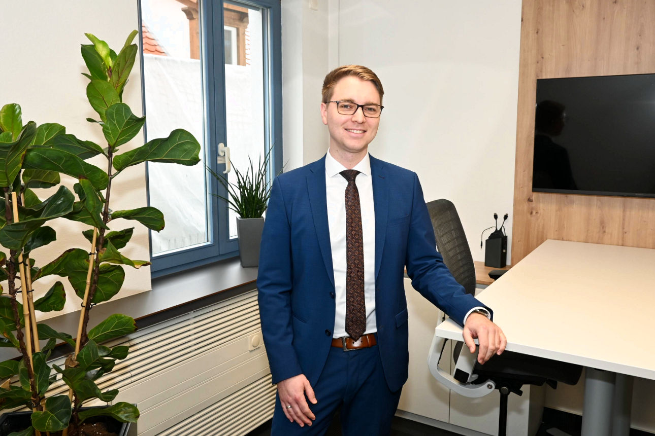 Porträt Mitarbeiter Dominik Moser