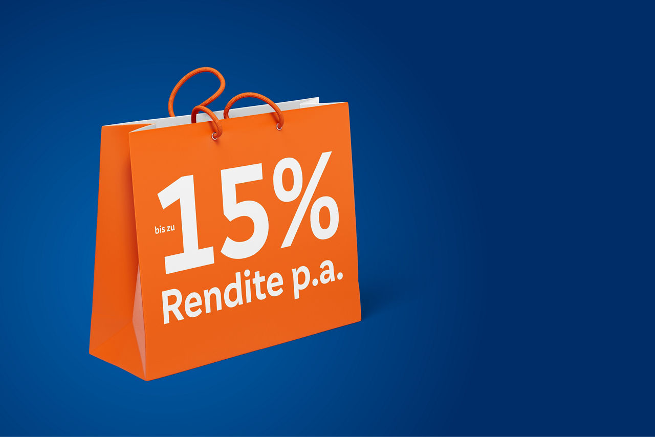 Bis zu 15 % Rendite pro Jahr bei einer Mitgliedschaft