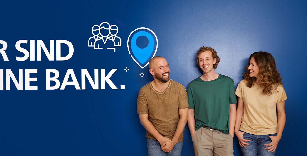 Wir sind meine Bank 