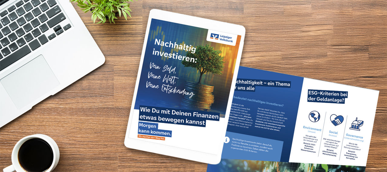 Vorschau Booklet zur nachhaltigen Geldanlage 