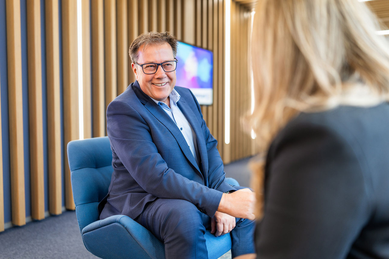 Helmut Leibner, Leiter der Gründerbank Stuttgart