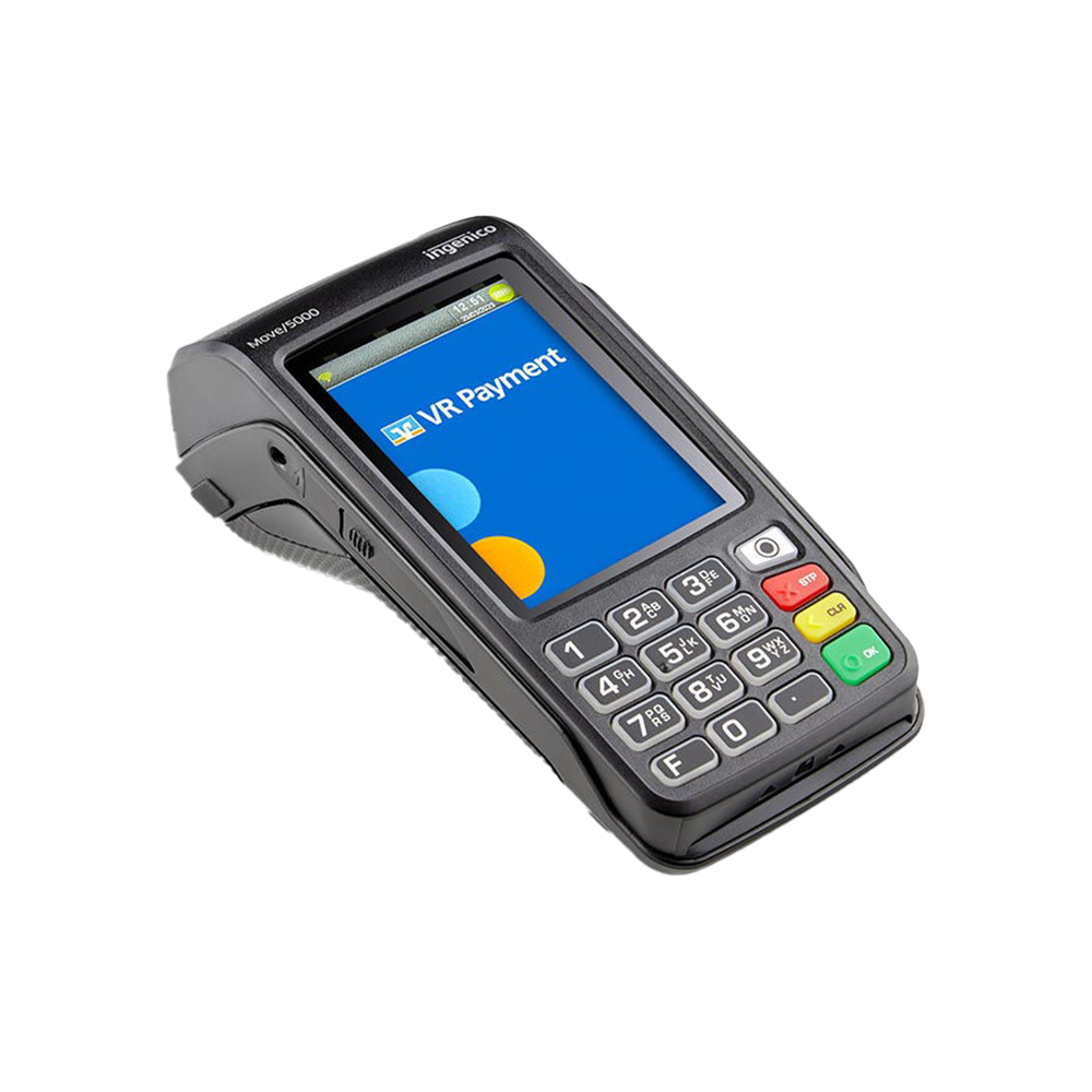 Abbildung des Ingenico Move/5000-Kartenterminals