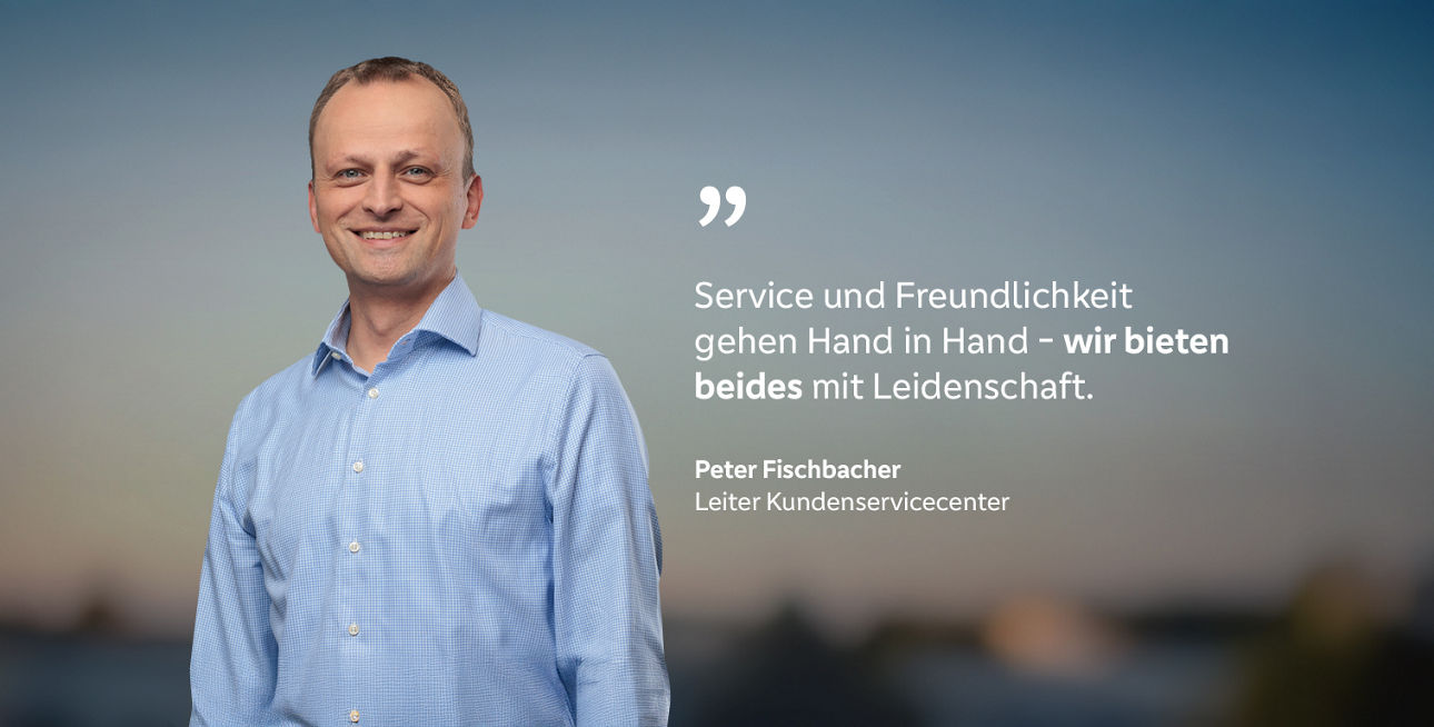 Bild von Peter Fischbacher, Leiter Kundenservice bei der Münchner Bank eG