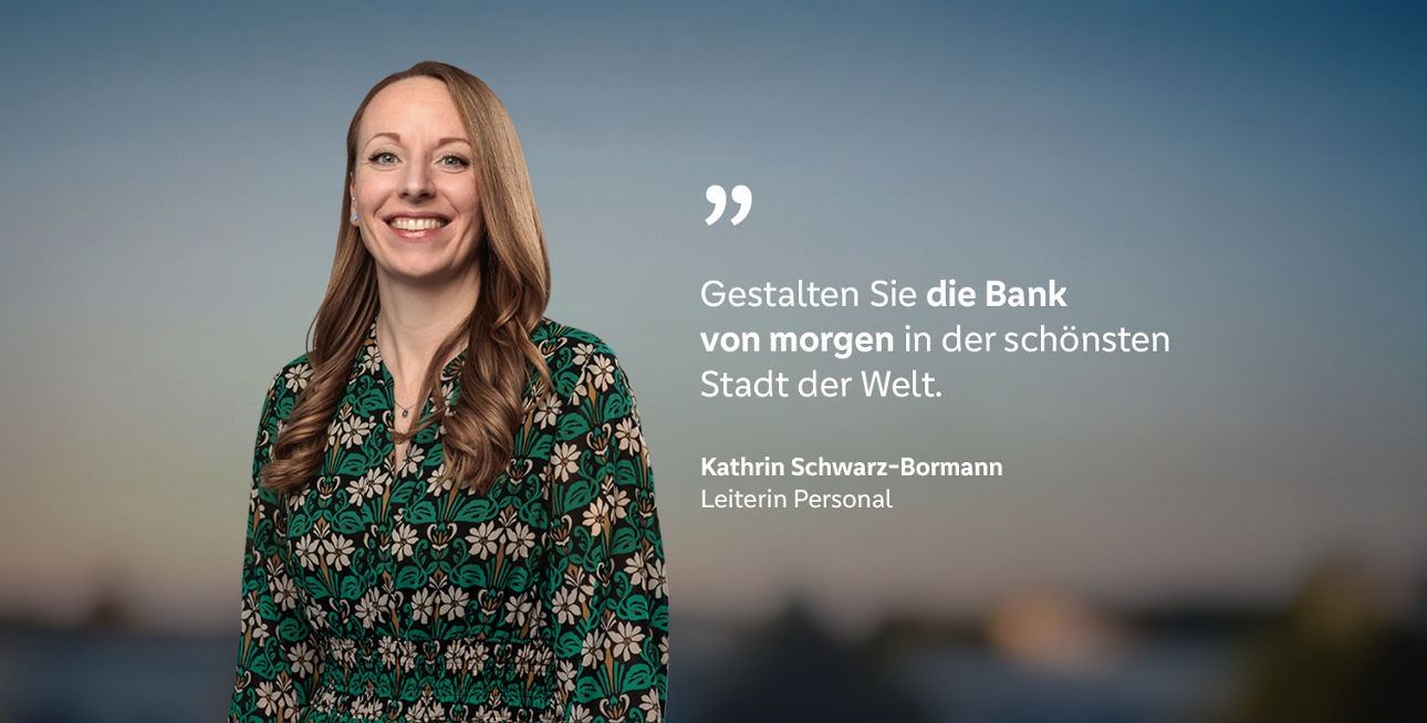 Bild von Kathrin Schwarz-Bormann, Mitarbeiterin der Münchner Bank eG
