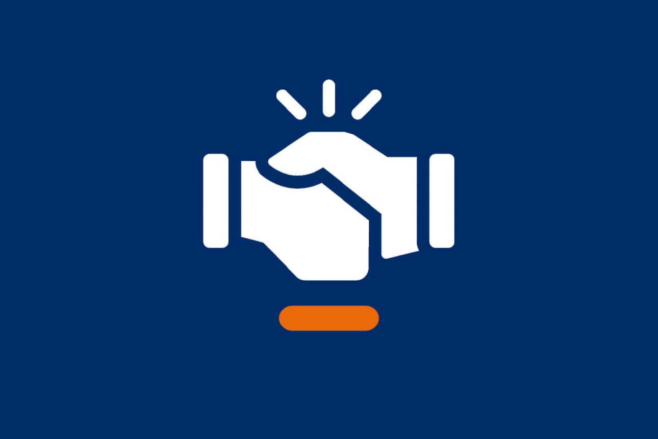 Handschlag-Symbol