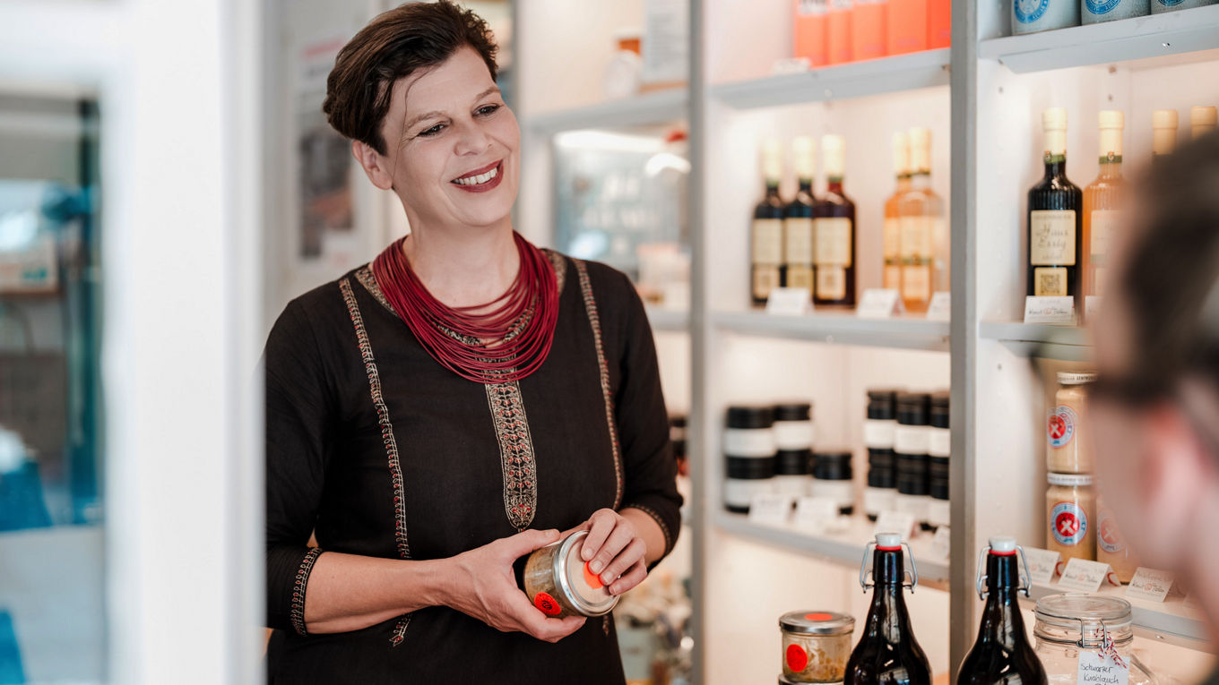 Susi Müller (Kraut und Müller Viktualienmarkt)