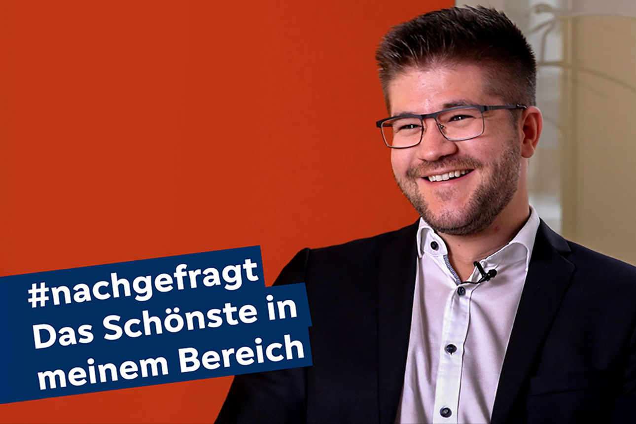Mitarbeiter Karl Moosrainer im Interview