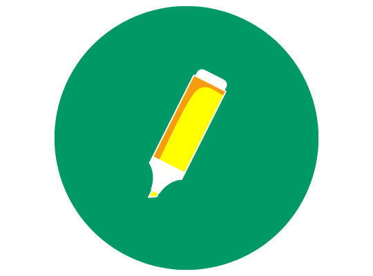 Icon Textmarker