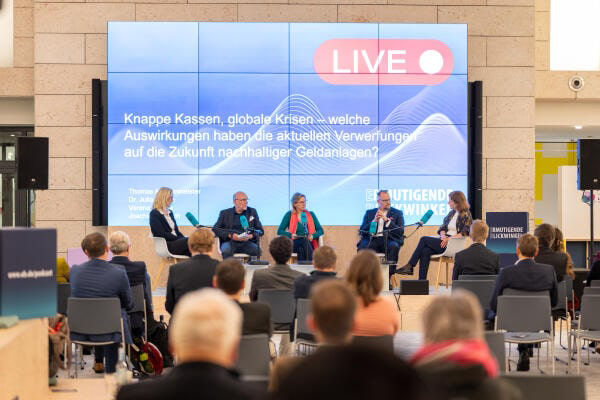 Diskussion im Change Hub in Berlin