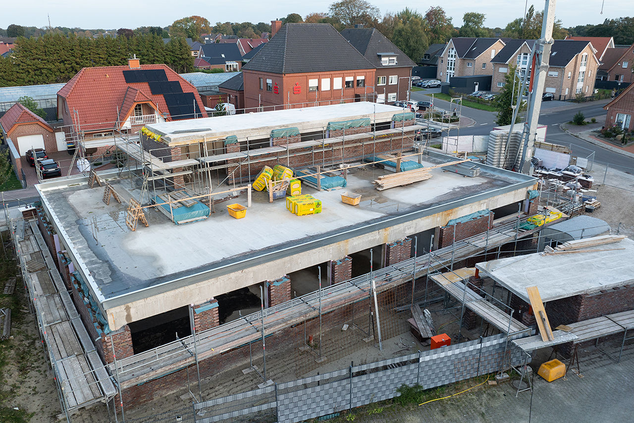 Die Arbeiten am Klinker werden finalisiert