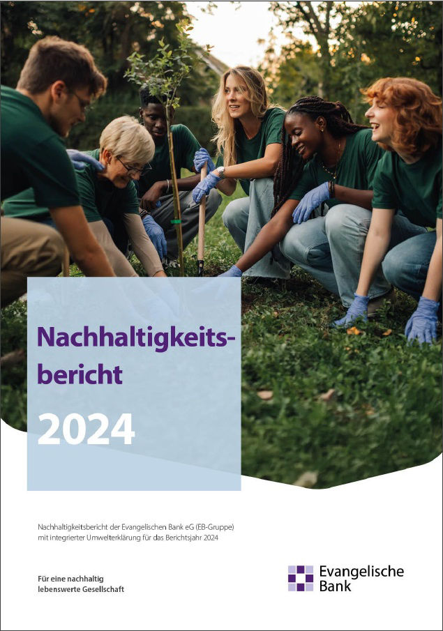 PDF-Cover vom Nachhaltigkeitsbericht 2024