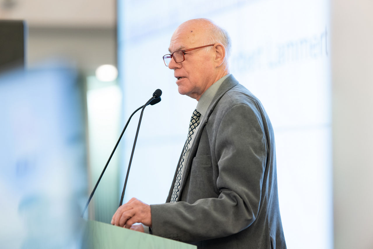 Prof. Dr. Norbert Lammert auf dem LebensWert-Treff 2025