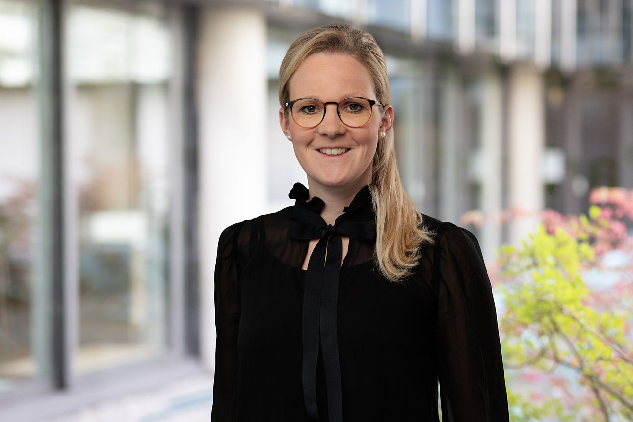 Bild von Katrin Obermeyer, Mitarbeiterin der Münchner Bank eG