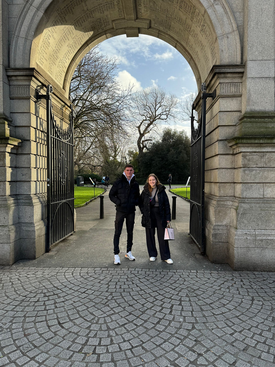 Sinah und Ole in Dublin