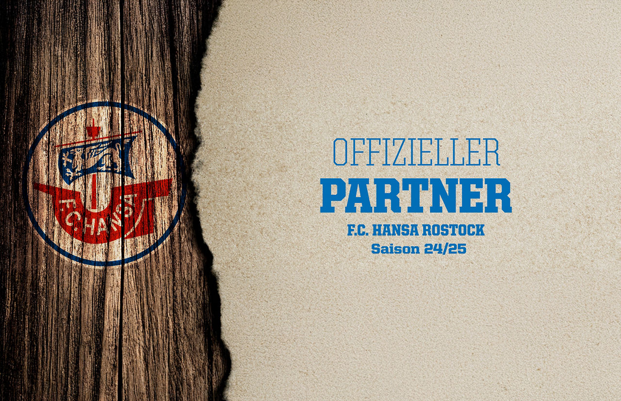 Partnerschaft Hansa Rostock - offizieller Partner 