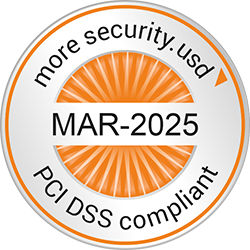 Logo PCI DSS compliant