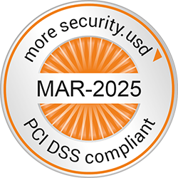 Logo PCI DSS compliant