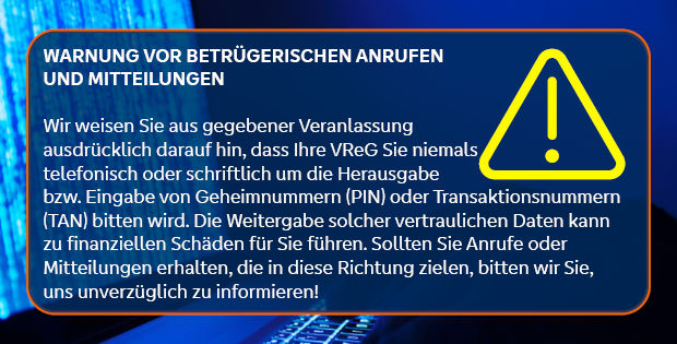 Aktuelle Phishing-Warnung
