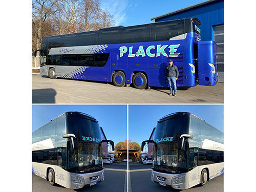 LKW der Spedition Weyres