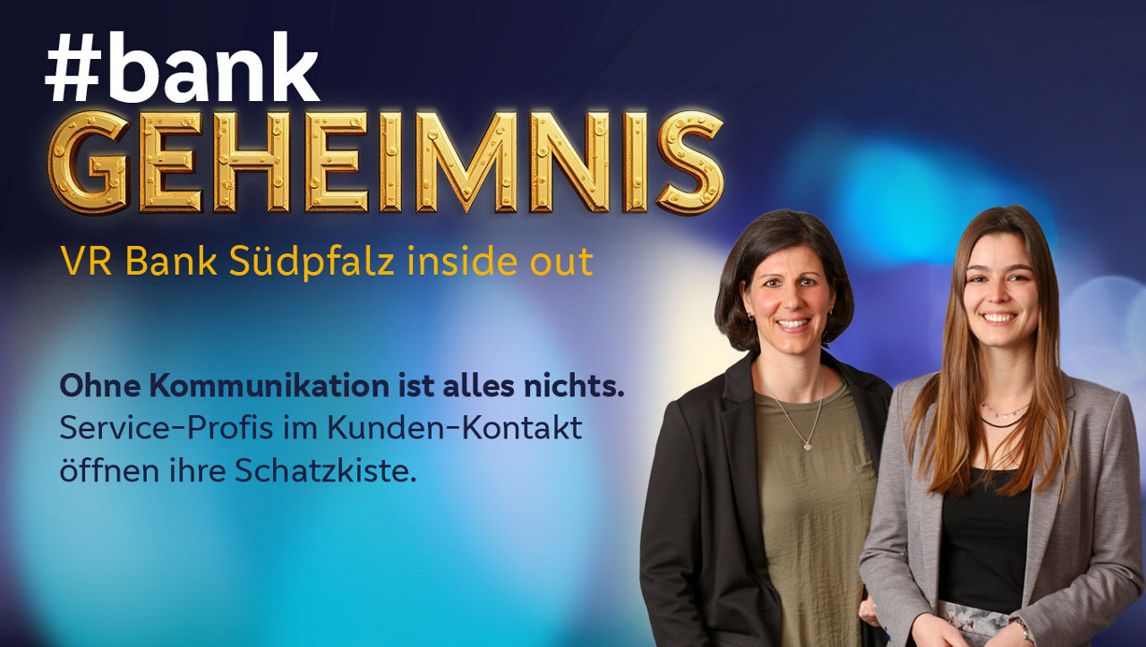 Das Motiv zu unserer Podcastfolge 7 zeigt Tina Schneider und Sonja Schmith zum Thema "Ohne Kommunikation ist alles nichts"