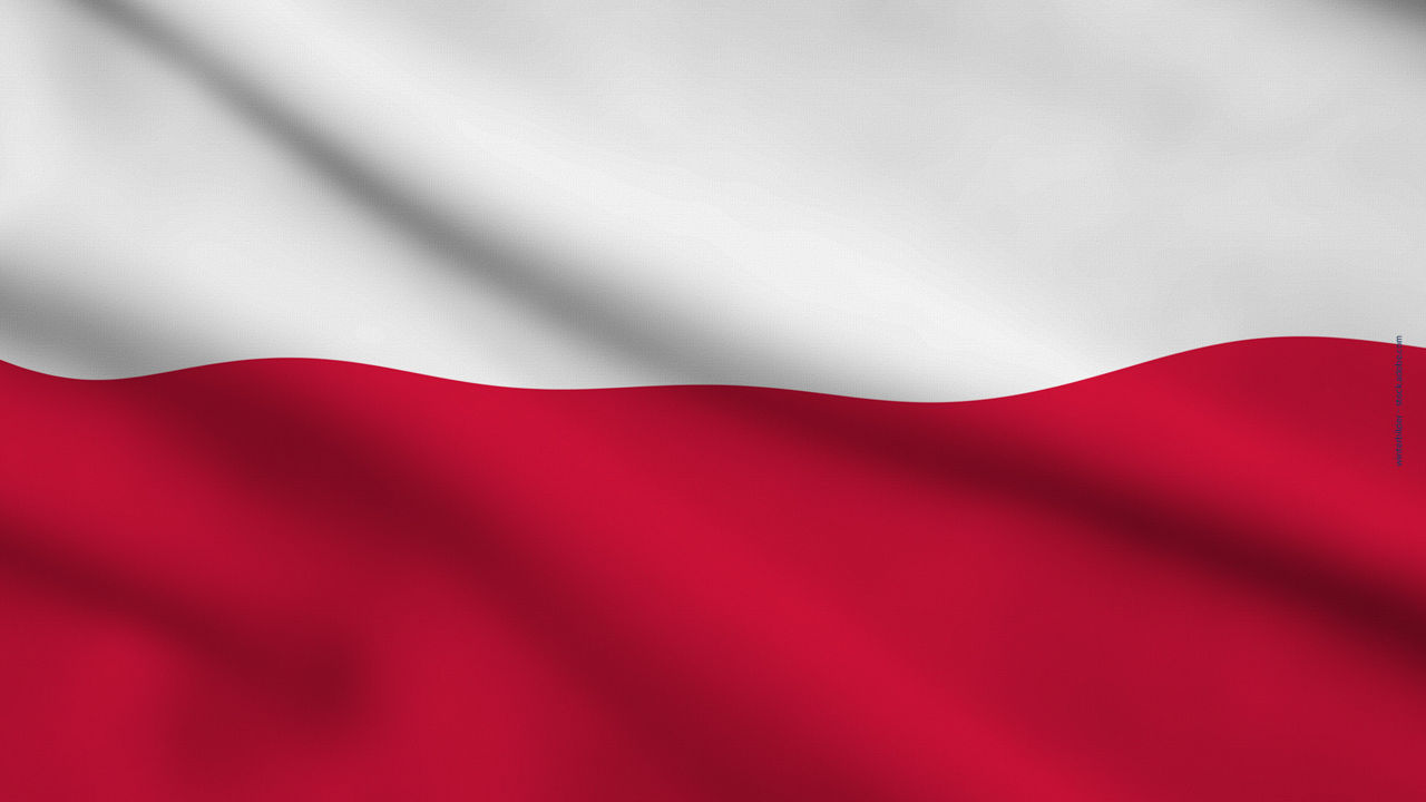 Polnische Flagge