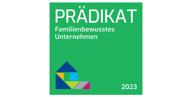 Gütesiegel Prädikat „Familienbewusstes Unternehmen“