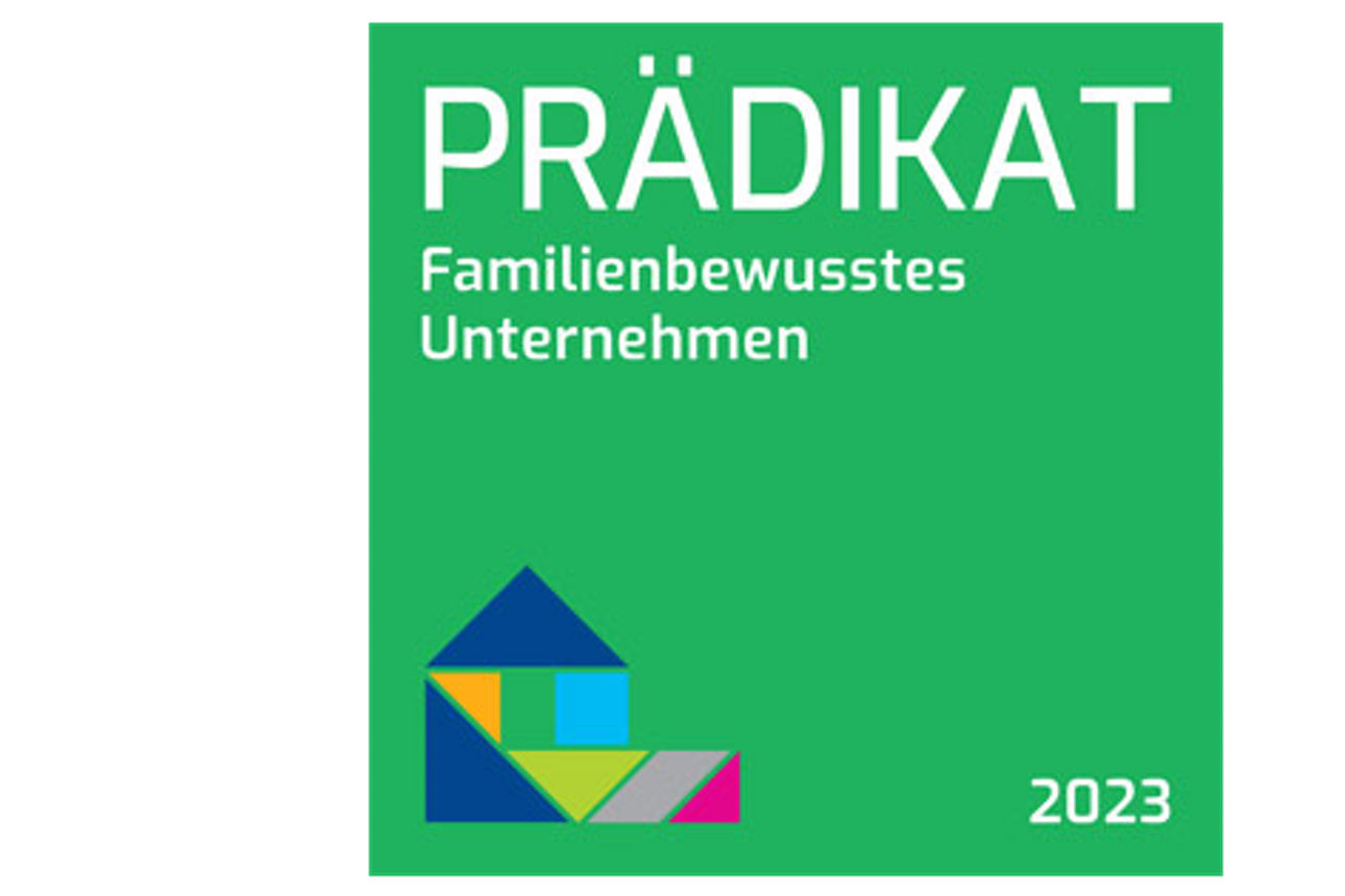 Gütesiegel Prädikat „Familienbewusstes Unternehmen“