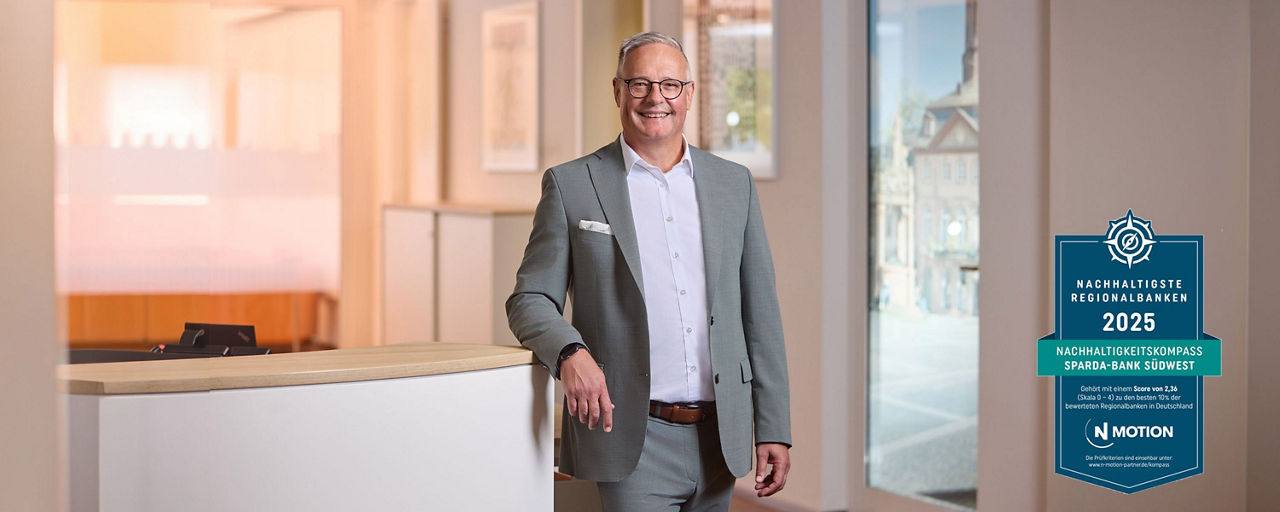 Auszeichnung: Sparda-Bank Südwest zählt zu den nachhaltigsten Regionalbanken Deutschlands
