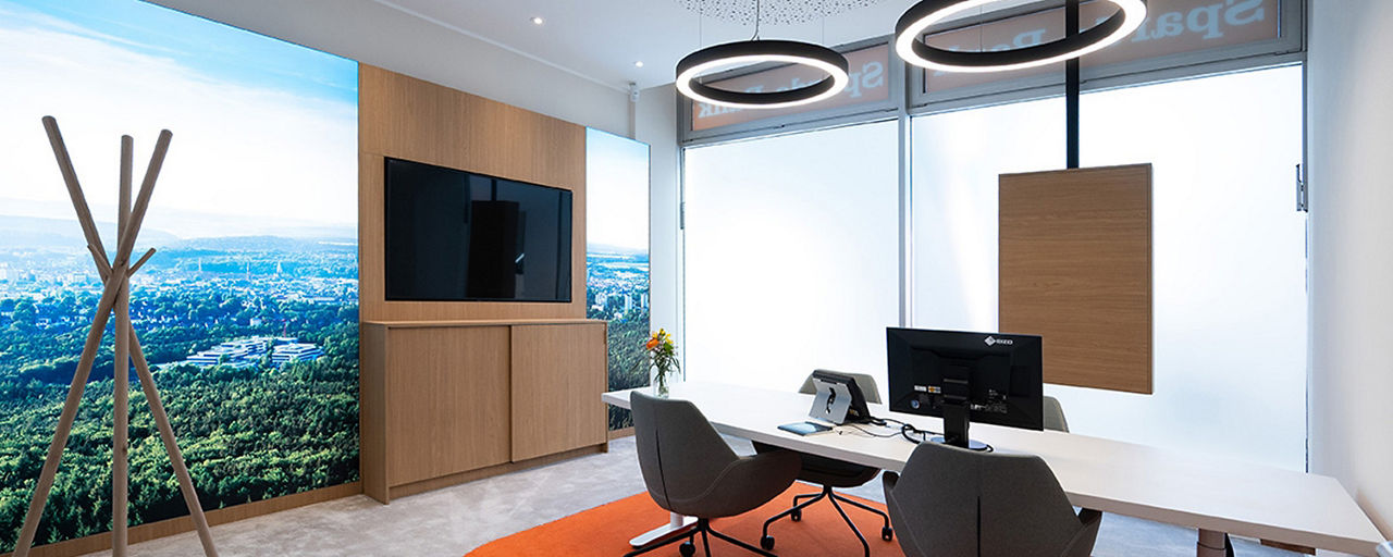 Beratungszimmer Filiale der Zukunft