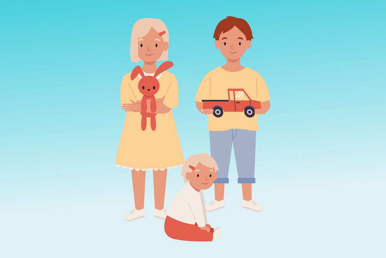 Junge Familie