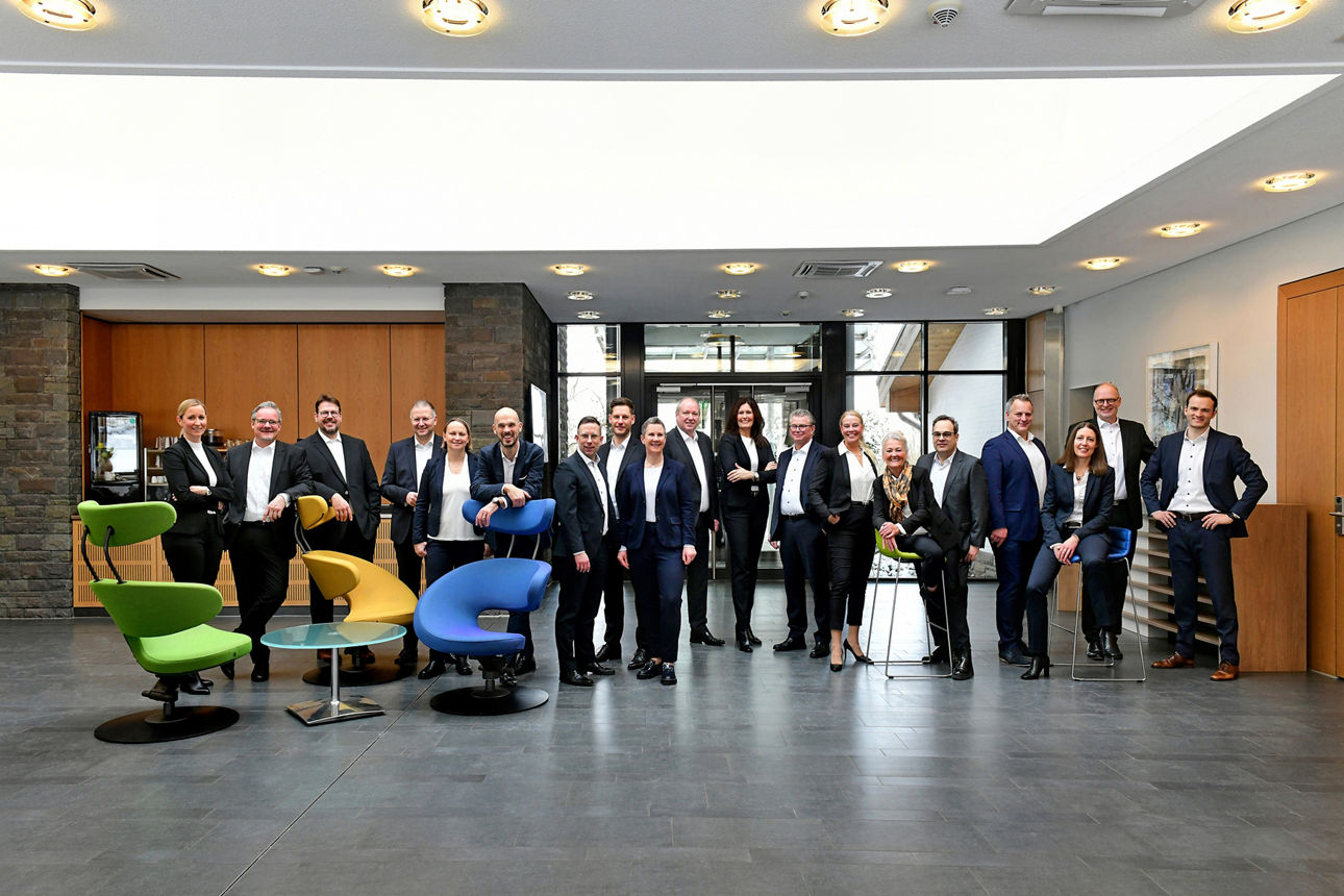 Das Team des Private Banking der Volksbank im Bergischen Land