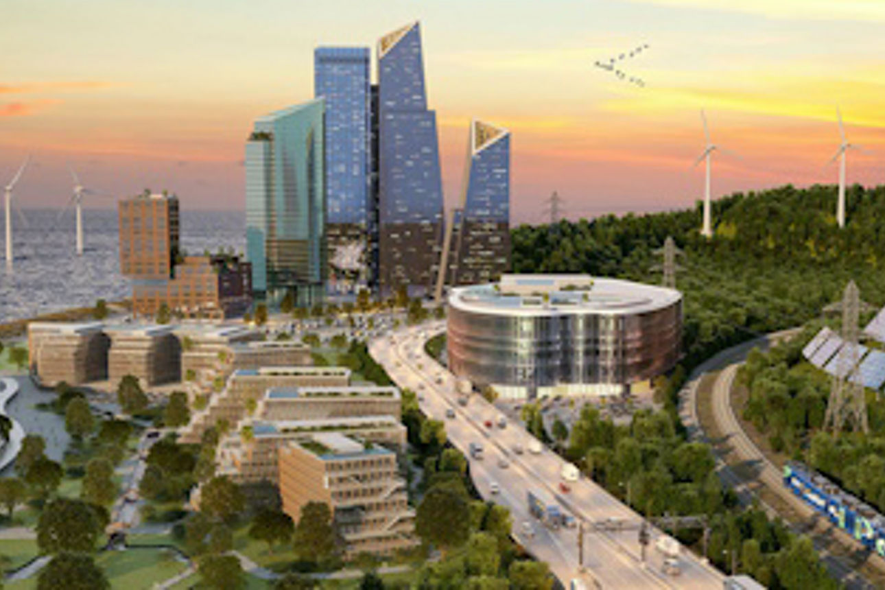 Immobilienprojekte an einer Küste