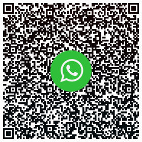 Ein QR-Code mit einem WhatsApp-Symbol, bereit für eine sofortige Verbindung