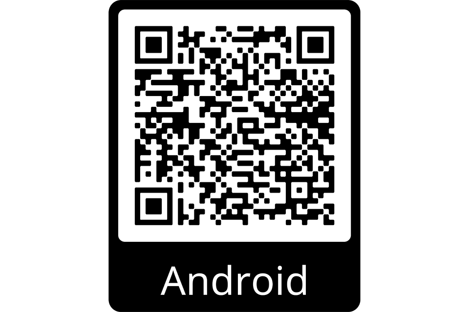 QR-Code für die loveHeimat-App im Apple App Store