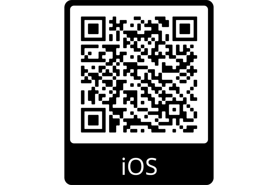QR-Code für die loveHeimat-App im Apple App Store